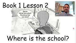 Read with Me Lesson 2 Where is the School Guided Reading for Beginning ESL Students [upl. by Hillegass34]