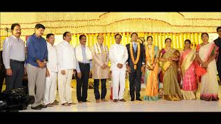 CM KCR Attended DrMVRao Daughters Engagement Held at HICC [upl. by Ker]