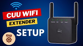 CUU WIFI EXTENDER SETUP amp CONFIGURATION METHOD [upl. by Hillegass984]