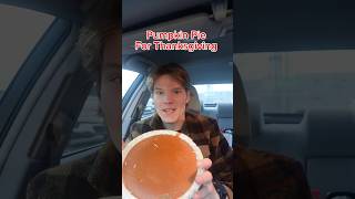 Frozen Pumpkin Pie For Thanksgiving shorts pumpkin pie [upl. by Yenahteb202]