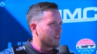 Alex Bowman Interview After Crash ‘23 Las Vegas Fall Cup Race [upl. by Haleehs]