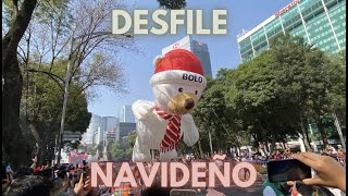 Desfile Navideño CDMX 2022 [upl. by Reginnej]