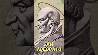 San Adeodato El papa numero 68 de la Iglesia santodehoy santodeldía santocatólico viralreelsシ [upl. by Oberheim]