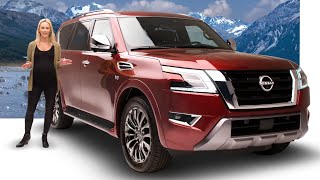 2021 Nissan Armada Review  Features amp Specs [upl. by Hessler]