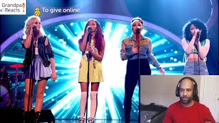 LITTLE MIX REACTION TO  Little Mix  Change Your Life  Children in Need [upl. by Kurys931]