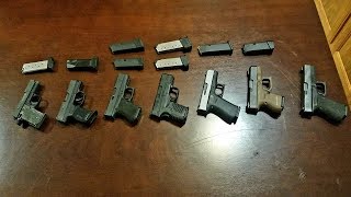 Glock 43X Overview amp Comparisons to other carry sized 9mms [upl. by Nikita]