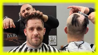 Surprise asmr Razor head shave 🪒 asmr head massage [upl. by Moreland]