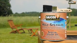 SAICOS HolzSpezialöl – Anwendung Schritt für Schritt [upl. by Eiramaliehs]