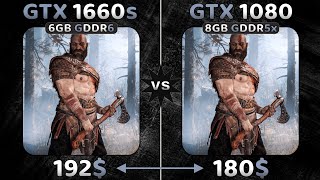 GTX 1080 vs GTX 1660 Super in 2023  9 Games Tested🔥 [upl. by Letnwahs436]