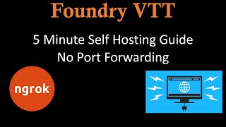 Foundry VTT 5 Minute Self Hosting Guide No Port Forwarding [upl. by Balfore]