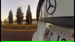 Mercedes W204 exhaust soundclip Magnaflow X Pipe no resonators [upl. by Ronym]