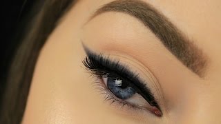 How To Smokey Winged Eyeliner for Beginners [upl. by Alleber]