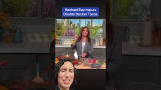 Reacting to Rachael Ray’s Double Decker Tacos [upl. by Irrak706]