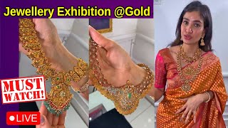 Jewellery Exhibition  Nakshi Gold Jewellery From Manjula Jewels  brideessentials ​diamonds [upl. by Opiuuk]