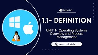 11  operating system definition operatingsystem btech [upl. by Eveiveneg]