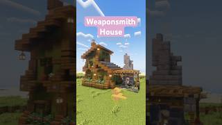 Minecraft Weaponsmiths House [upl. by Nyliram667]