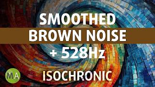 Anxiety amp Panic Attack Relief  Brown Noise with Isochronic Tones [upl. by Dobbins]