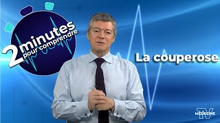 La couperose  2 minutes pour comprendre [upl. by Eelik]