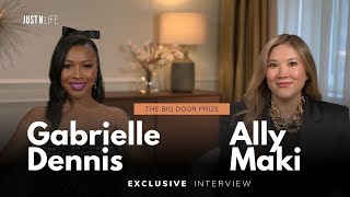 Gabrielle Dennis amp Ally Maki on Acceptance and The Big Door Prize S2 [upl. by Alvord]