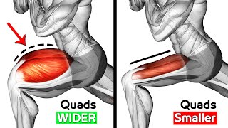 Best Exercises Quadriceps To Get Wide Leg Workout [upl. by Vic]