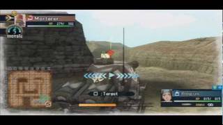 Valkyria Chronicles 2  September Story Mission Retaking Roendahl [upl. by Alekim]