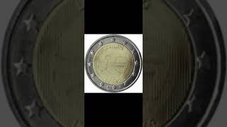 Moneta da €2 commemorative Lussemburgo Cheraremonete numismatica [upl. by Alicul885]