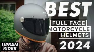 BEST FULL FACE MOTORCYCLE HELMETS 2024 [upl. by Chalmer627]