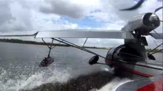 SeaRey Amphibious Aircraft Inflight Demo Ride [upl. by Hanan462]