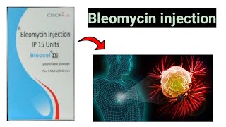 Bleomycin injection ip 15 units [upl. by Ydiarf]