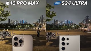 iPhone 16 Pro Max vs Galaxy S24 Ultra CAMERA TEST Comparison [upl. by Eisoj]