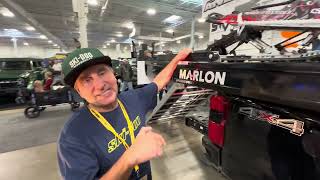 Marlon Sled Decks and Trailers at the Toronto Snowmobile Show [upl. by Burford986]