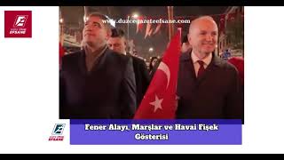 Fener Alayı Marşlar ve Havai Fişek Gösterisi [upl. by Pen]