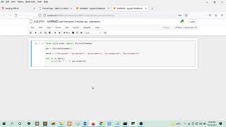 Cara Mencoba Tokenisasi dan Stemming python Jupyter notebook di PCLaptop [upl. by Eitten]