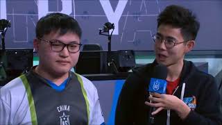 RNG UZI post game interview [upl. by Askari]