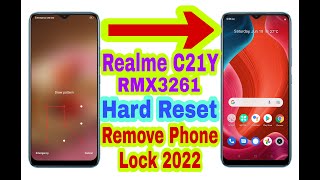 Realme C21Y RMX3261 Hard ResetRemove Phone Lock 2022  Unlock PatternPinPassword 100 Working [upl. by Geller119]