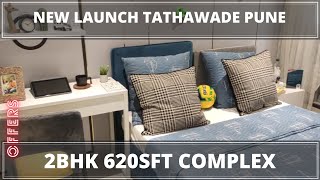 New properties in Pune 2 Bhk 620sft carpet Call 918100293325 For Great Offers Flats In Tathawade [upl. by Hapte]