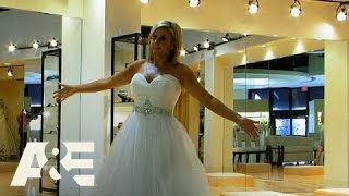 Brandi and Jarrod Married to the Job Wedding Dress Shopping Season 1 Episode 7  AampE [upl. by Ilysa480]