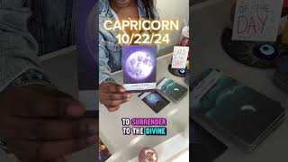 CAPRICORN Daily Tarot Reading 102224 tarot capricorntarot capricorn dailytarot [upl. by Lowry]