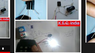 What is PHOTOTRANSISTOR amp Its Use in Electronic Circuits By KEC India [upl. by Ellatnahc]