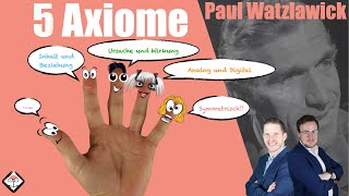 5 Axiome der Kommunikation nach Paul Watzlawick [upl. by Lleirbag]