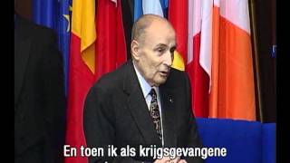 François Mitterrand Le nationalisme cest la guerre [upl. by Adnolay606]