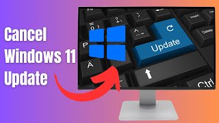 Cancel Windows 11 Update Easily [upl. by Felike627]