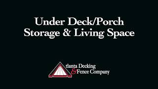 Under Deck amp Porch Storage Ideas [upl. by Dougie68]