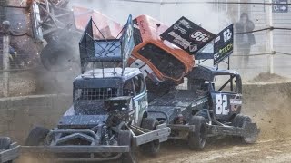 NZ superstocksstockcars crashesrollovers and more [upl. by Essirehc]