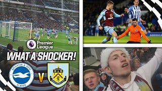 WORST PENALTY IVE EVER SEEN  BRIGHTON VS BURNLEY AWAY DAY VLOG [upl. by Baler]