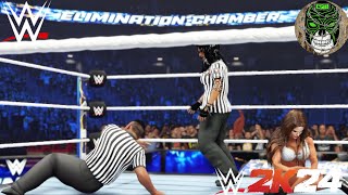 WWE Divs Championship WWE2K23 Referee Chaos [upl. by Lati]