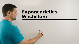 Exponentielles Wachstum Tabelle Skizze Exponentialfunktionen  Mathe by Daniel Jung [upl. by Annav534]