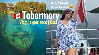 Tobermory Vlog  Cruise experience  cost  Canada vlogs 🇨🇦 [upl. by Rinaldo]