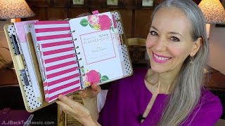 Review Franklin Covey My Minds Eye Planner Love Binder 2017 Botanical Planner Inserts and More [upl. by Bertha]