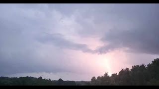 Aktywne Burze Nad Kielecczyzną 18 08 2023 [upl. by Knox]